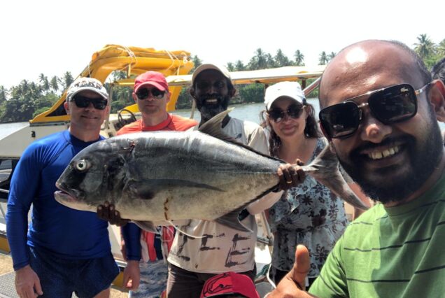 DEEP SEA FISHING AND OCEAN SWIM IN BENTOTA